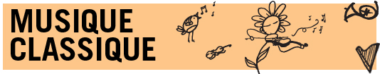bannière musique classique