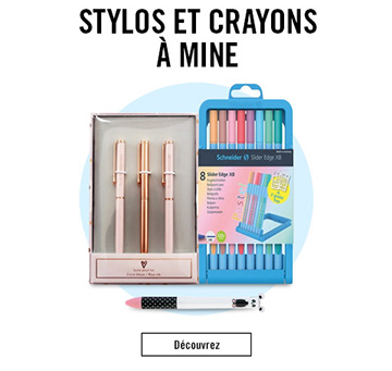 Stylos et crayons à mine