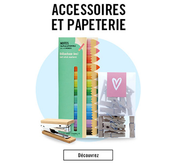 Accessoires et papeterie