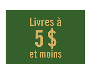 LIVRES À 5$ 