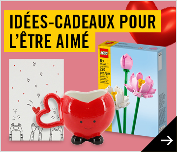 Idées-cadeaux pour l'être aimé