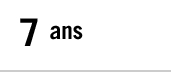 7 ans