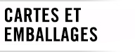 Cartes et emballages